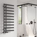 Reina Designer Grace Mild Steel Towel Rail - Unbeatable Bathrooms