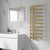 Reina Designer Grace Mild Steel Towel Rail - Unbeatable Bathrooms