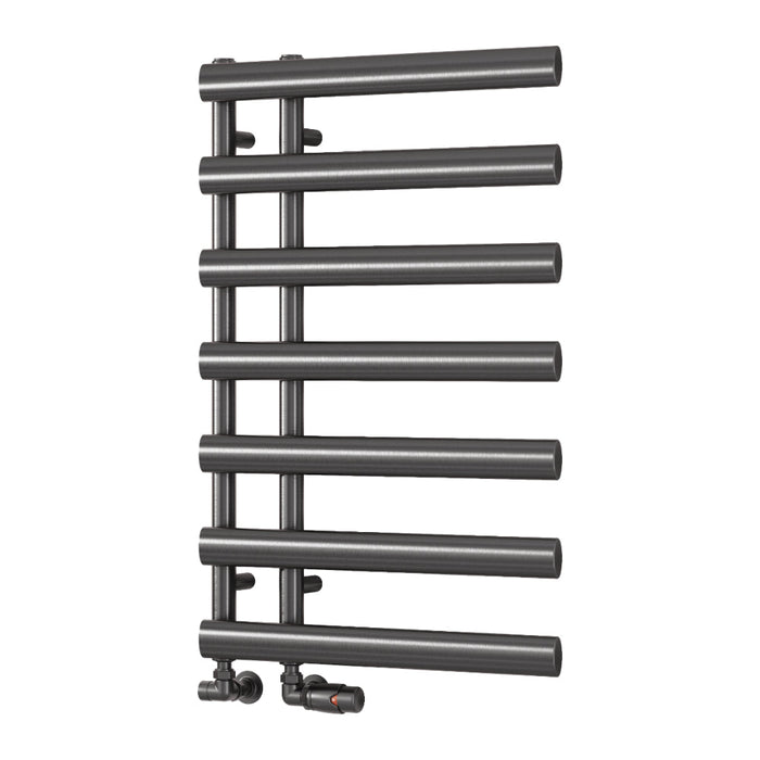 Reina Designer Grace Mild Steel Towel Rail - Unbeatable Bathrooms