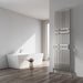 Reina Designer Grande Mild Steel Towel Rail - Unbeatable Bathrooms