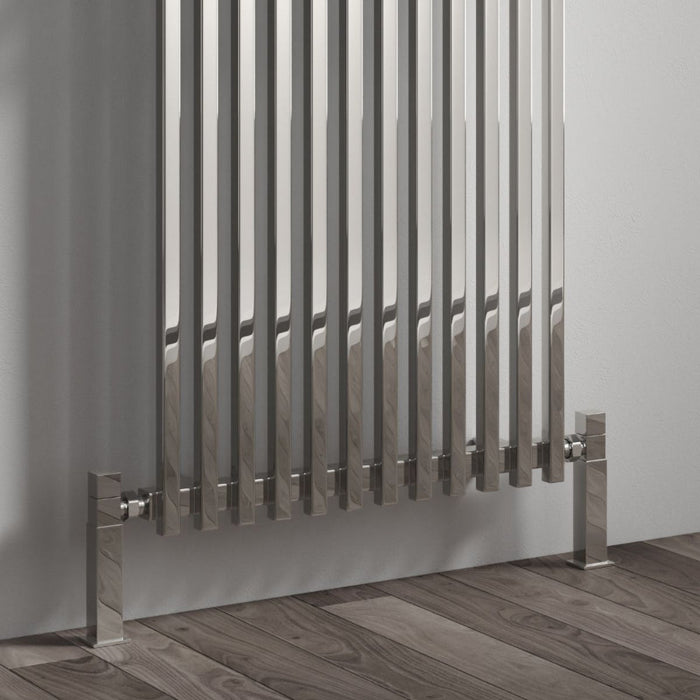 Reina Designer Grande Mild Steel Towel Rail - Unbeatable Bathrooms