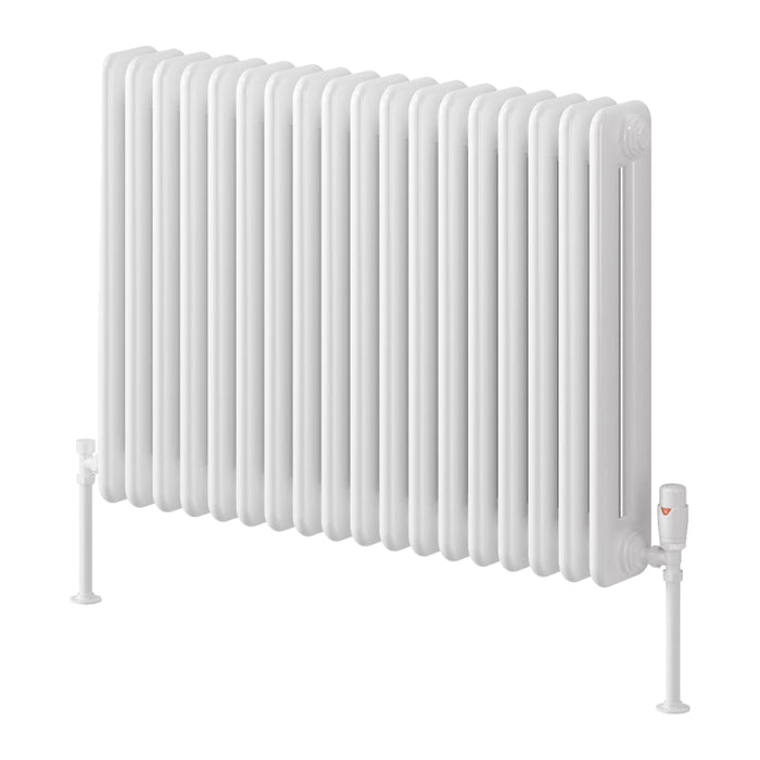Reina Designer Hedingham Horizontal Mild Steel Radiator - Unbeatable Bathrooms