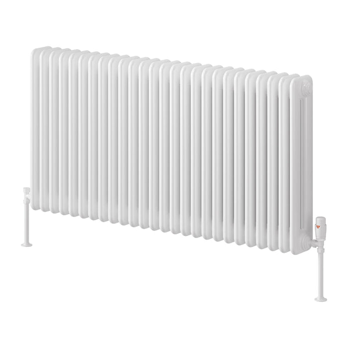 Reina Designer Hedingham Horizontal Mild Steel Radiator - Unbeatable Bathrooms