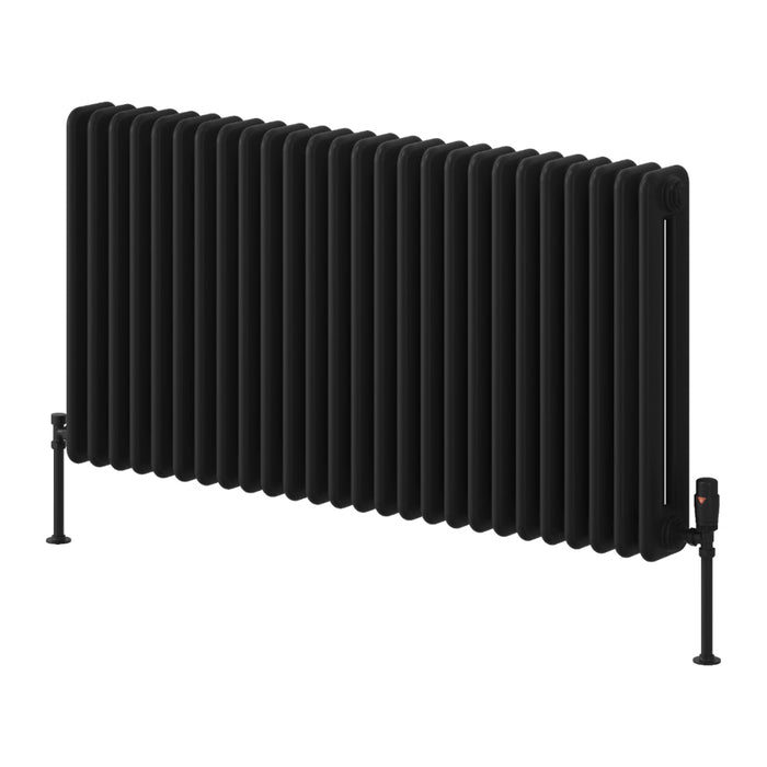 Reina Designer Hedingham Horizontal Mild Steel Radiator - Unbeatable Bathrooms