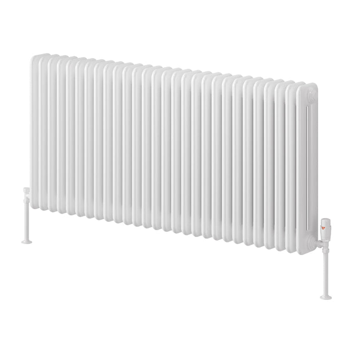Reina Designer Hedingham Horizontal Mild Steel Radiator - Unbeatable Bathrooms