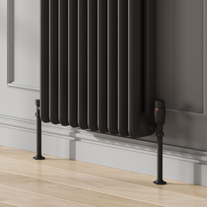 Reina Designer Hedingham Vertical Mild Steel Radiator - Unbeatable Bathrooms