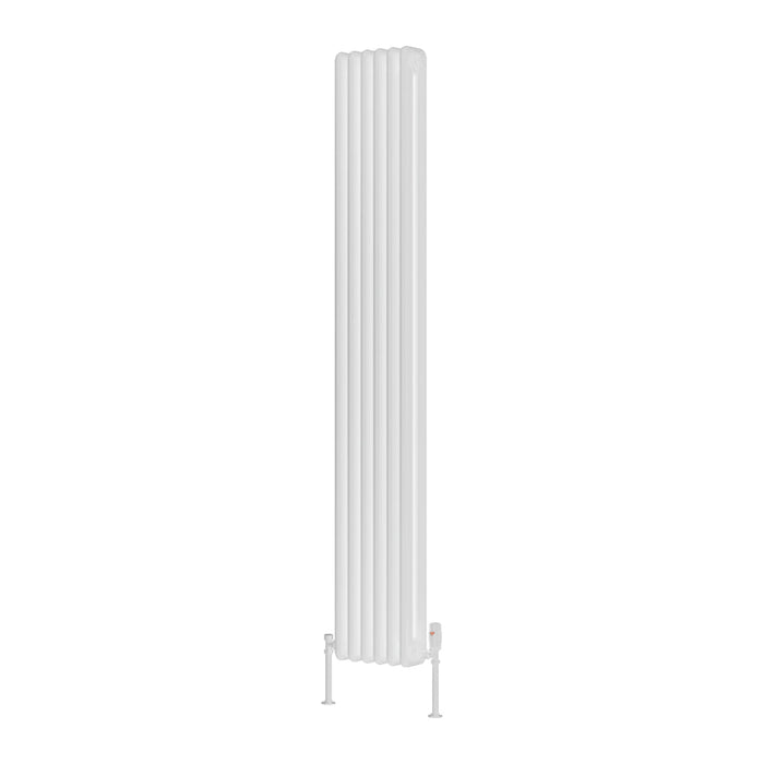 Reina Designer Hedingham Vertical Mild Steel Radiator - Unbeatable Bathrooms