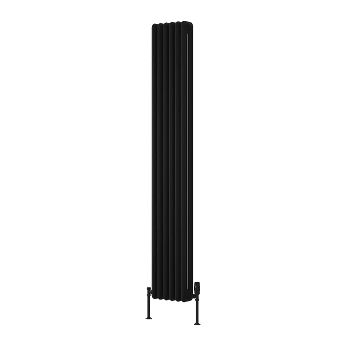 Reina Designer Hedingham Vertical Mild Steel Radiator - Unbeatable Bathrooms