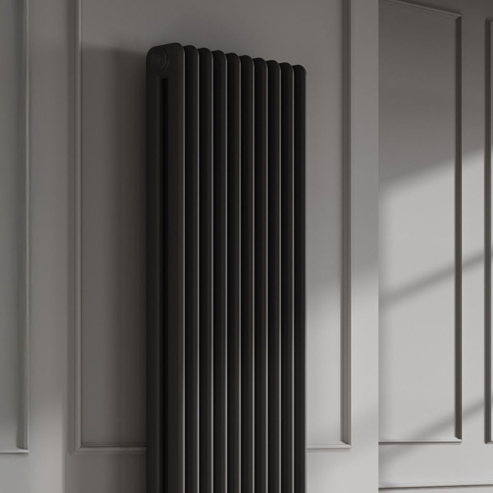 Flint Mild Steel Radiator Reina Designer Hedingham Vertical Mild Steel Radiator