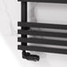 Reina Designer Kale Mild Steel Towel Rail - Unbeatable Bathrooms