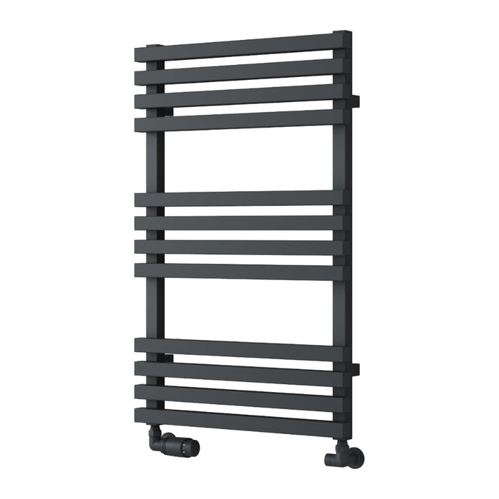 Reina Designer Kale Mild Steel Towel Rail - Unbeatable Bathrooms