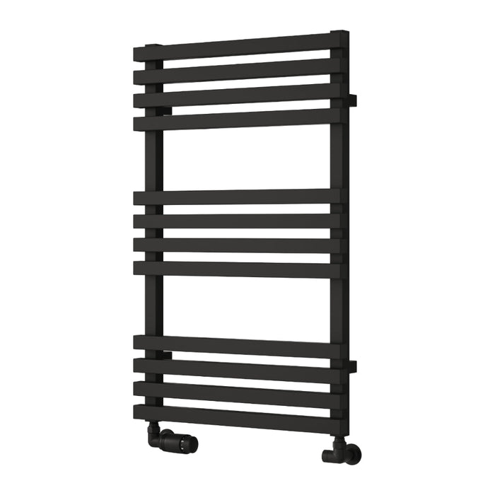 Reina Designer Kale Mild Steel Towel Rail - Unbeatable Bathrooms