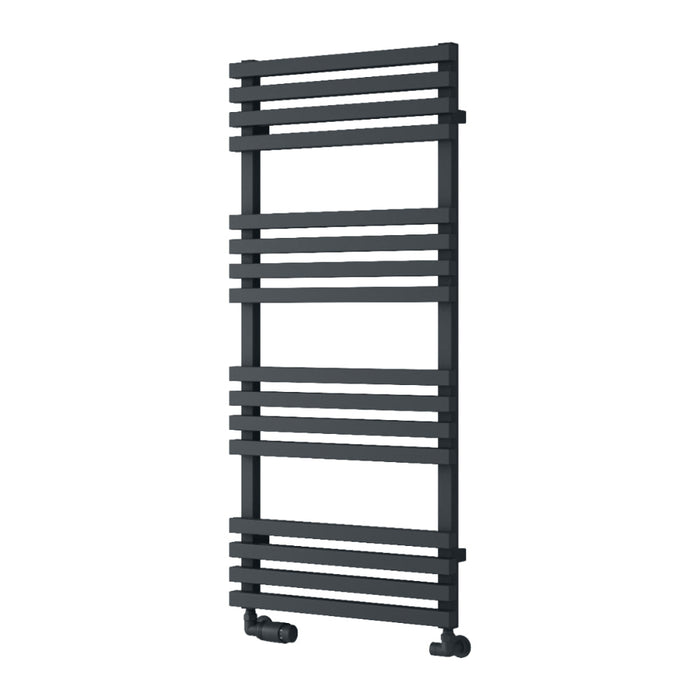 Reina Designer Kale Mild Steel Towel Rail - Unbeatable Bathrooms