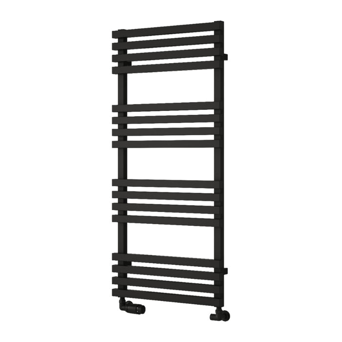 Reina Designer Kale Mild Steel Towel Rail - Unbeatable Bathrooms