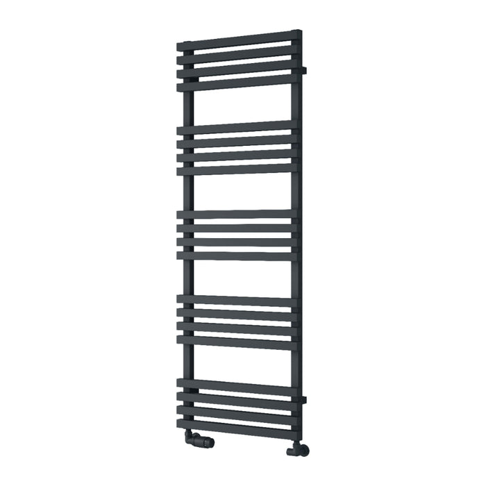 Reina Designer Kale Mild Steel Towel Rail - Unbeatable Bathrooms