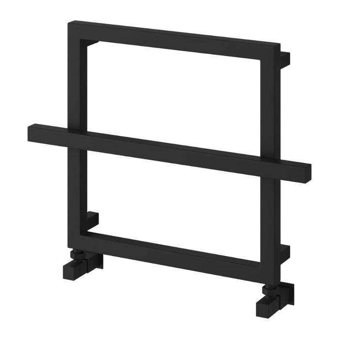 Reina Designer Lago 1 Mild Steel Towel Rail - Unbeatable Bathrooms