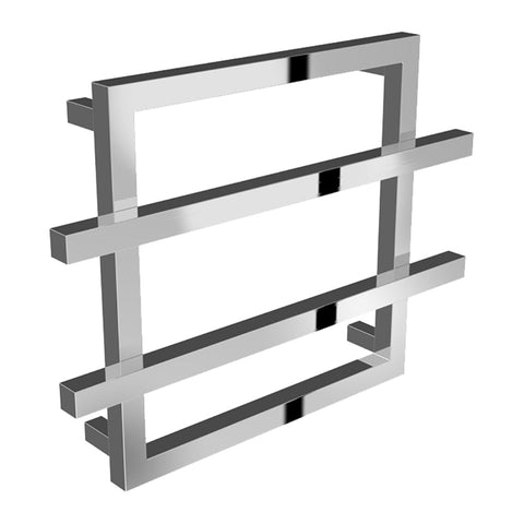Reina Designer Lago 2 Mild Steel Towel Rail - Unbeatable Bathrooms