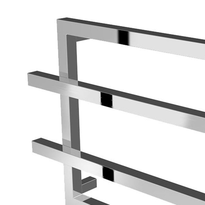 Reina Designer Lago 2 Mild Steel Towel Rail - Unbeatable Bathrooms