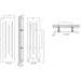 Reina Designer Line Mild Steel Radiator - Unbeatable Bathrooms