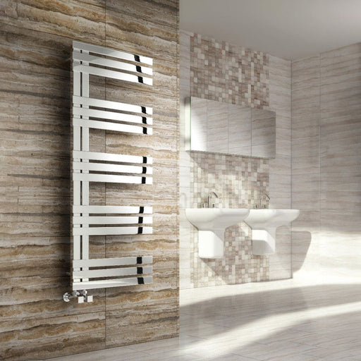 Reina Designer Lovere Stainless Steel Towel Rail - Unbeatable Bathrooms