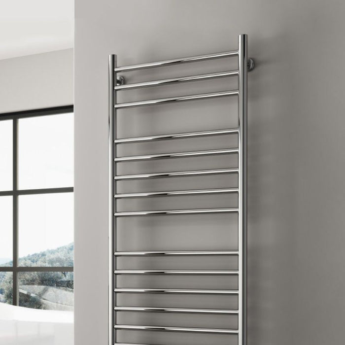 Reina Designer Luna Stainless Steel Towel Rail - Unbeatable Bathrooms
