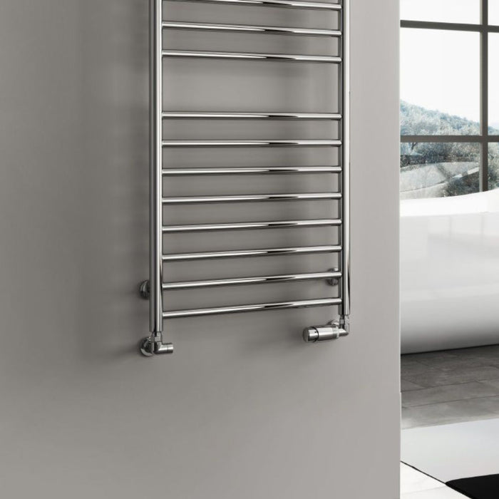 Reina Designer Luna Stainless Steel Towel Rail - Unbeatable Bathrooms