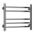 Reina Designer Luna Stainless Steel Towel Rail - Unbeatable Bathrooms