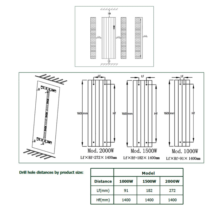 Reina Designer Maia Vertical Aluminium Radiator - Unbeatable Bathrooms