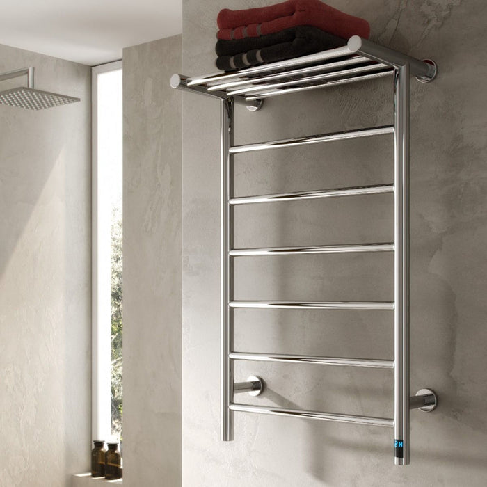 Reina Designer Maira Stainless Steel Towel Rail - Unbeatable Bathrooms