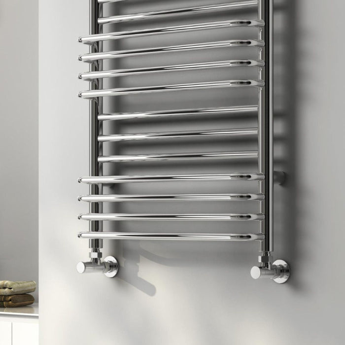 Reina Designer Marco Mild Steel Towel Rail - Unbeatable Bathrooms