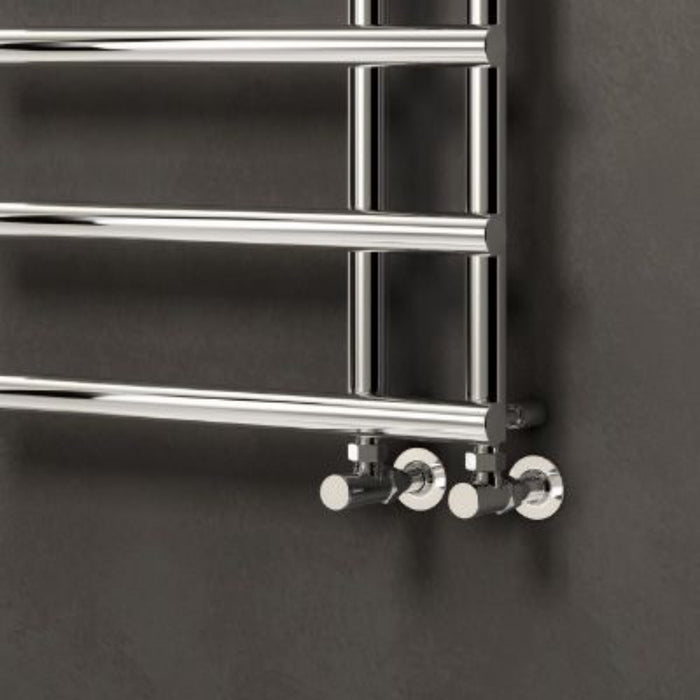 Reina Designer Matera Mild Steel Towel Rail - Unbeatable Bathrooms