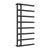 Reina Designer Matera Mild Steel Towel Rail - Unbeatable Bathrooms