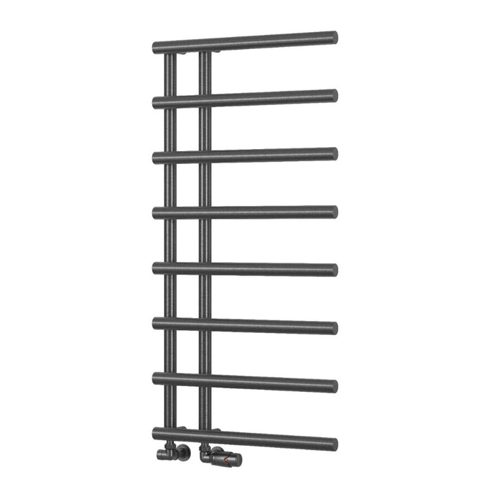 Reina Designer Matera Mild Steel Towel Rail - Unbeatable Bathrooms