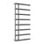 Reina Designer Matera Mild Steel Towel Rail - Unbeatable Bathrooms