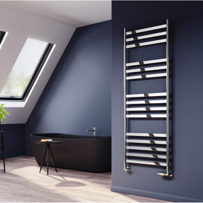 Reina Designer Misa Stainless Steel Towel Rail - Unbeatable Bathrooms