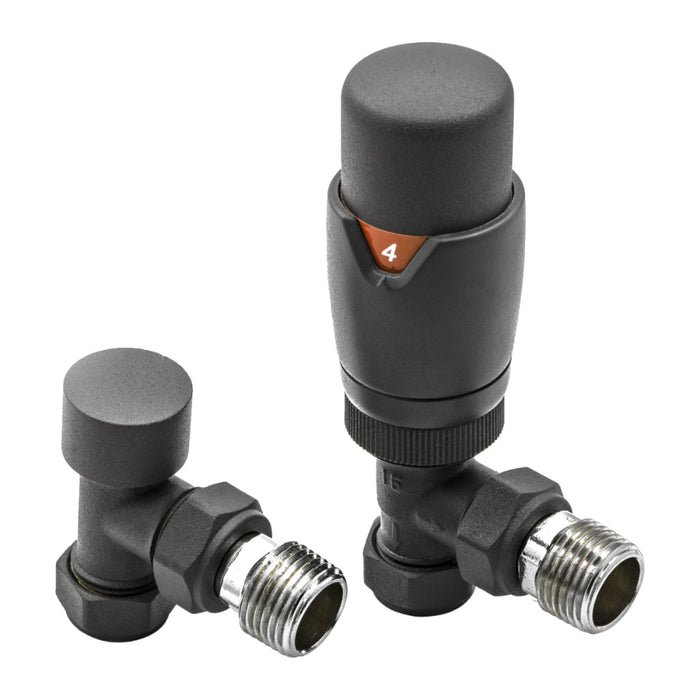 Reina Designer Modal TRV Angled Valves - Unbeatable Bathrooms