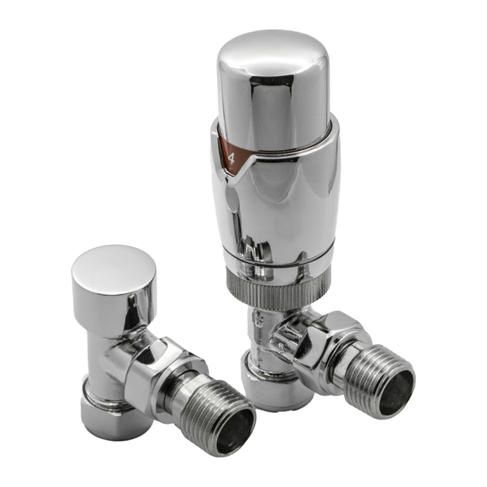 Reina Designer Modal TRV Angled Valves - Unbeatable Bathrooms