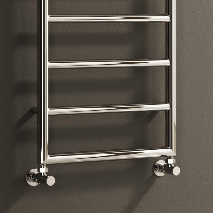 Reina Designer Nardo Mild Steel Towel Rail - Unbeatable Bathrooms