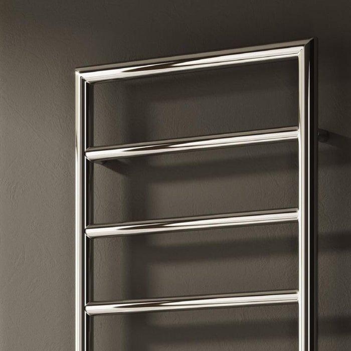 Reina Designer Nardo Mild Steel Towel Rail - Unbeatable Bathrooms