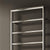 Reina Designer Nardo Mild Steel Towel Rail - Unbeatable Bathrooms