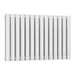 Reina Designer Neva Horizontal Mild Steel Radiator - Unbeatable Bathrooms