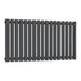 Reina Designer Neva Horizontal Mild Steel Radiator - Unbeatable Bathrooms