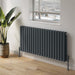 Reina Designer Neva Horizontal Mild Steel Radiator - Unbeatable Bathrooms