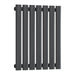 Reina Designer Neva Horizontal Mild Steel Radiator - Unbeatable Bathrooms