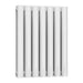 Reina Designer Neva Horizontal Mild Steel Radiator - Unbeatable Bathrooms