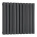 Reina Designer Neva Horizontal Mild Steel Radiator - Unbeatable Bathrooms
