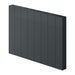 Reina Designer Nika Horizontal Aluminium Radiator - Unbeatable Bathrooms