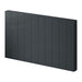 Reina Designer Nika Horizontal Aluminium Radiator - Unbeatable Bathrooms