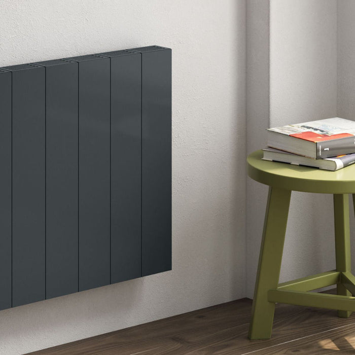 Reina Designer Nika Horizontal Aluminium Radiator - Unbeatable Bathrooms