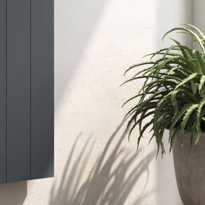 Reina Designer Nika Vertical Aluminium Radiator - Unbeatable Bathrooms